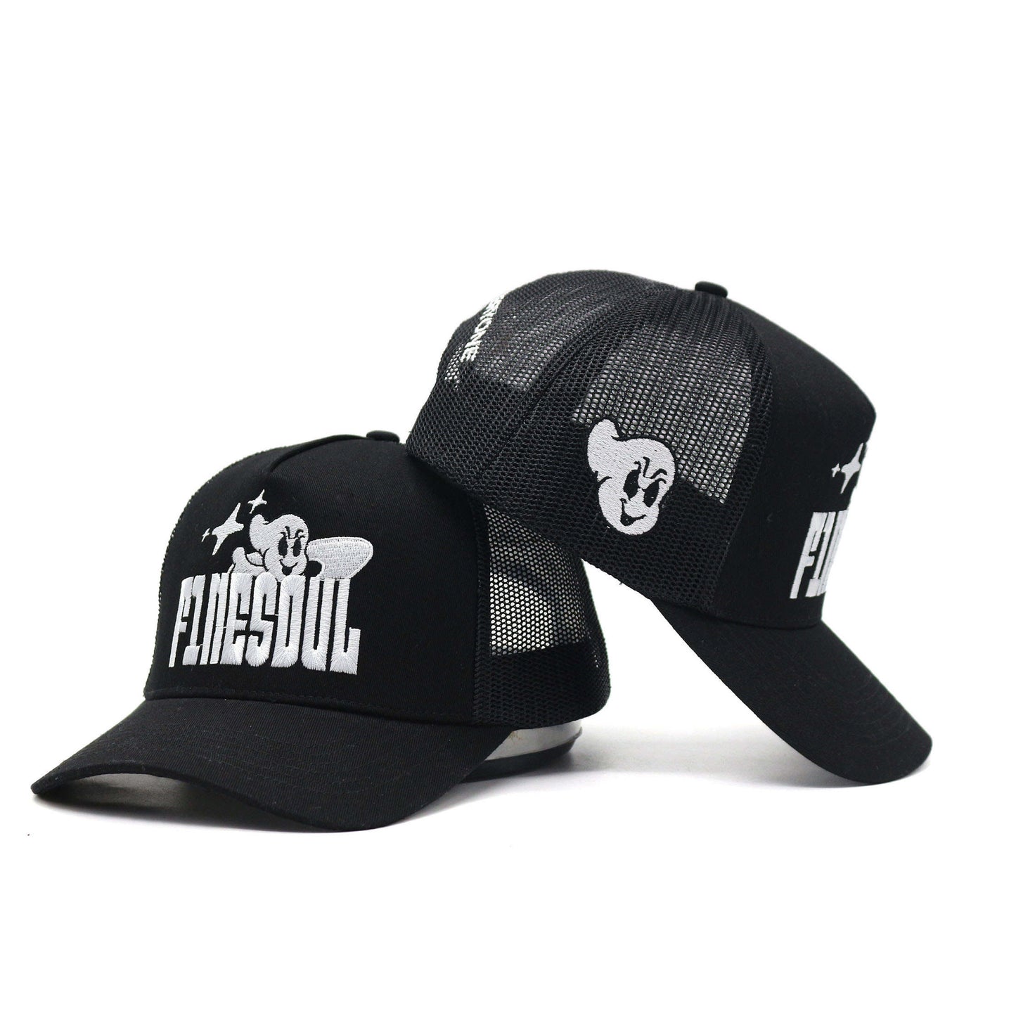 Black Trucker Hat